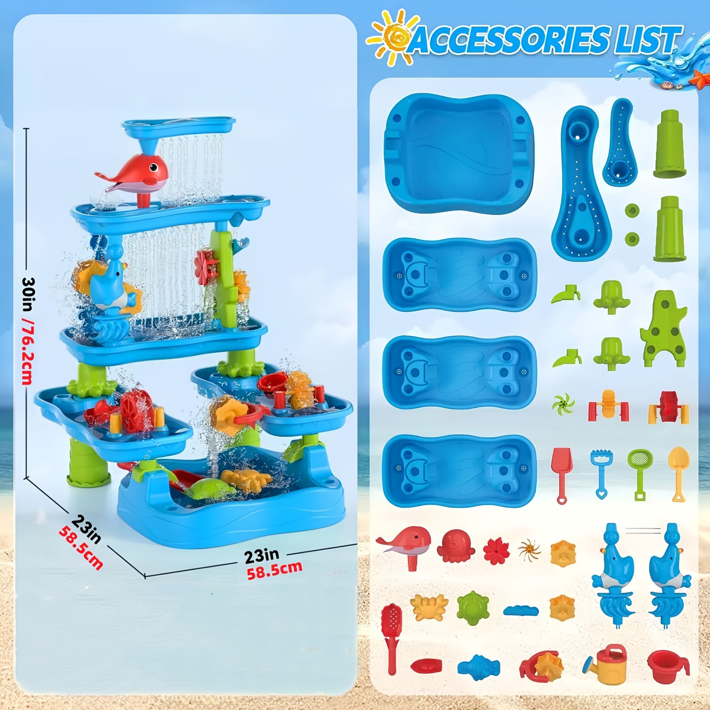 Doloowee Sand And Water Table Toy