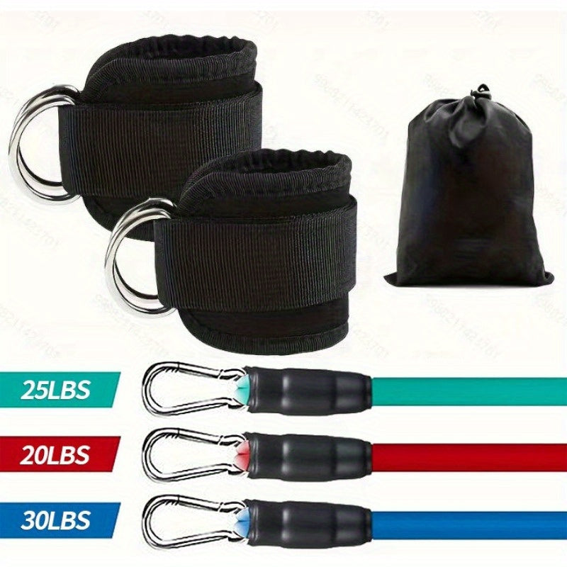 Buttocks with gantry, hip lift, ankle resistance, elastic trainer, ankle ring, hip leg tension rope, shaping and slimming