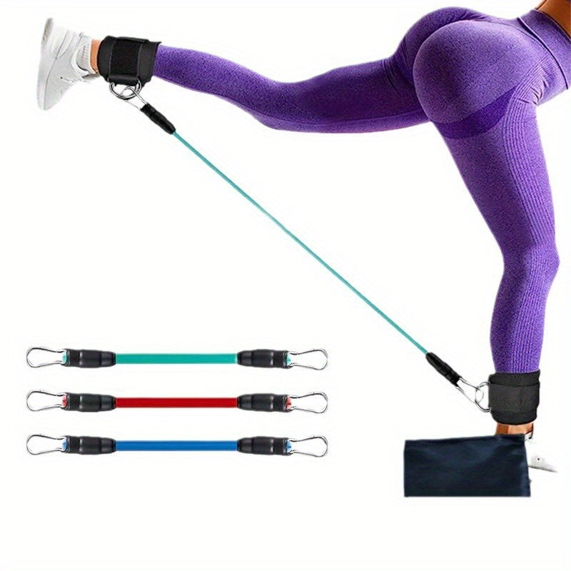 Buttocks with gantry, hip lift, ankle resistance, elastic trainer, ankle ring, hip leg tension rope, shaping and slimming