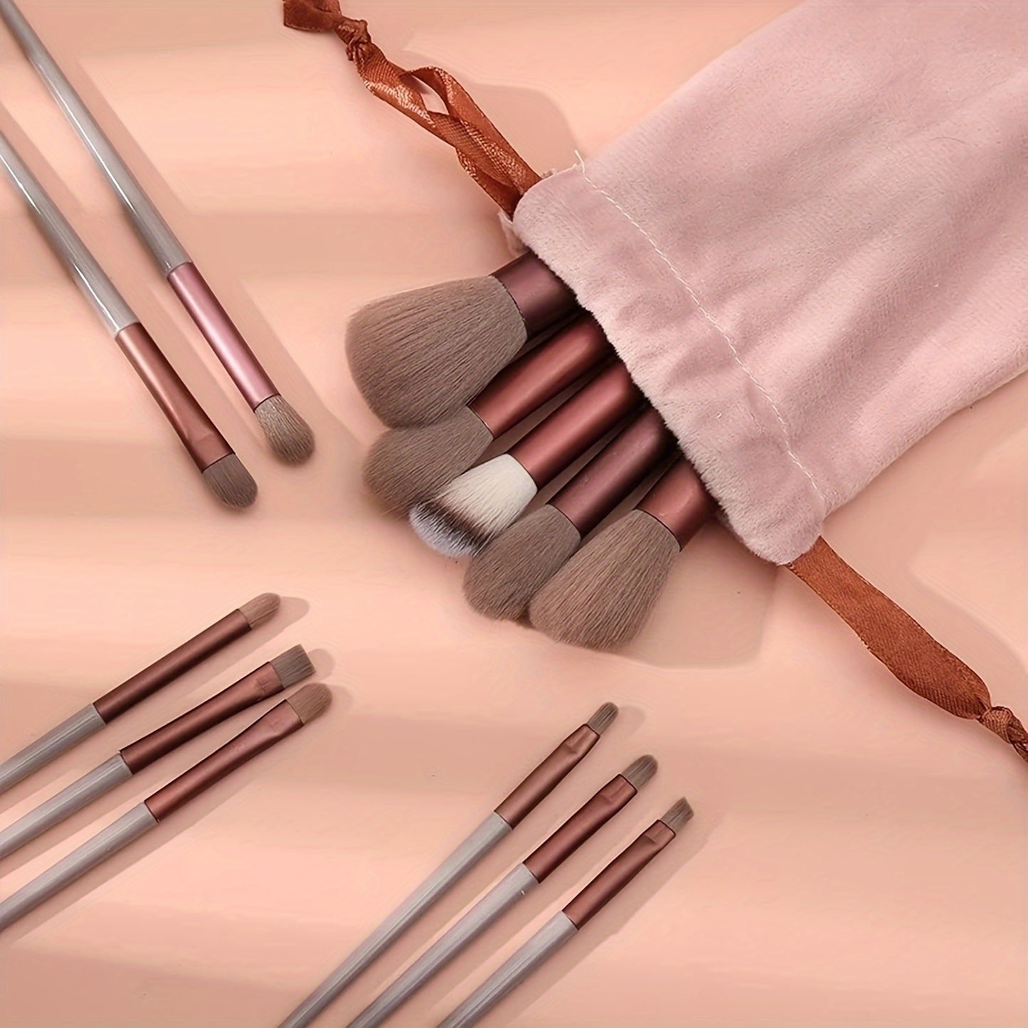13pcs Luxurious Makeup Brush Set - Soft