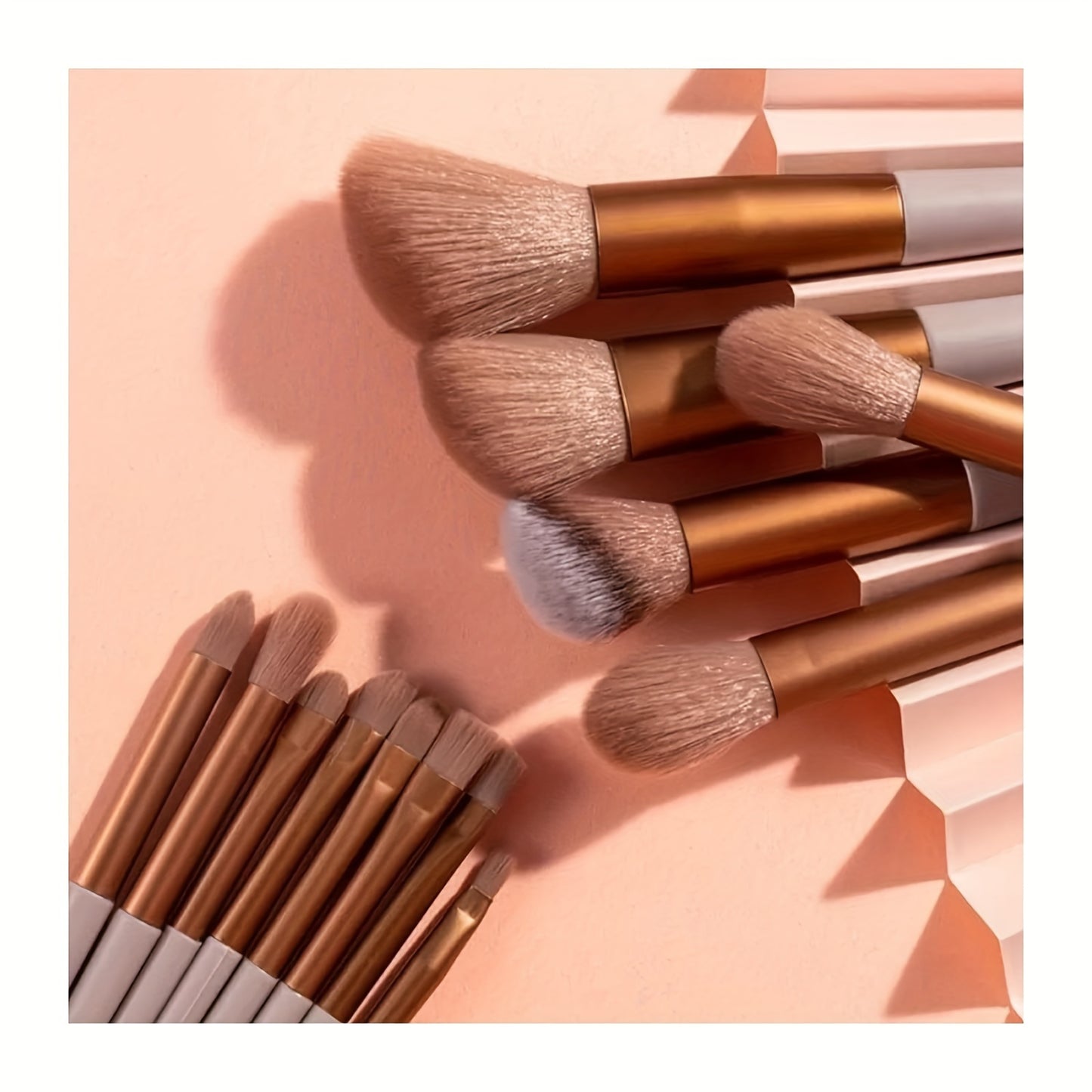 13pcs Luxurious Makeup Brush Set - Soft