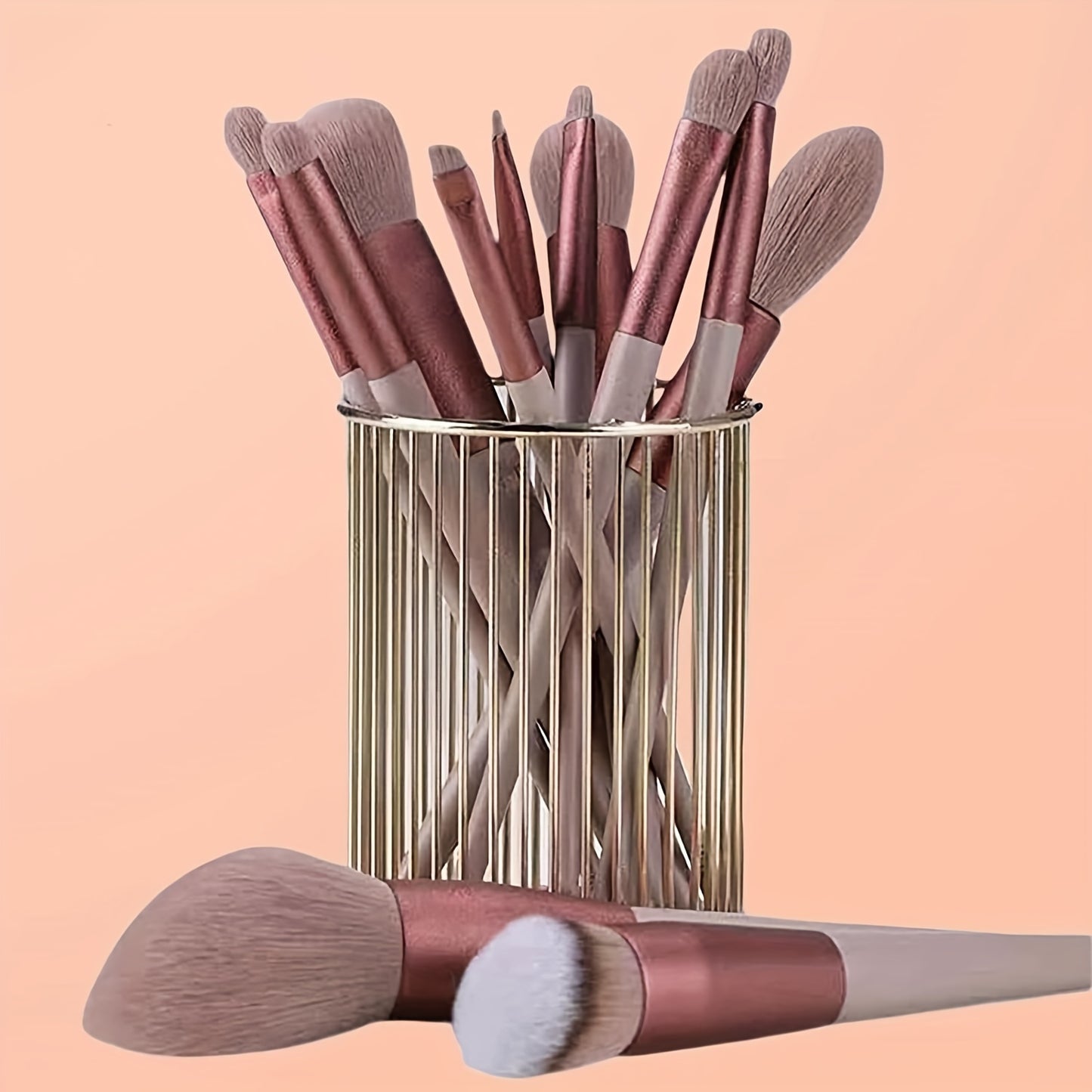 13pcs Luxurious Makeup Brush Set - Soft