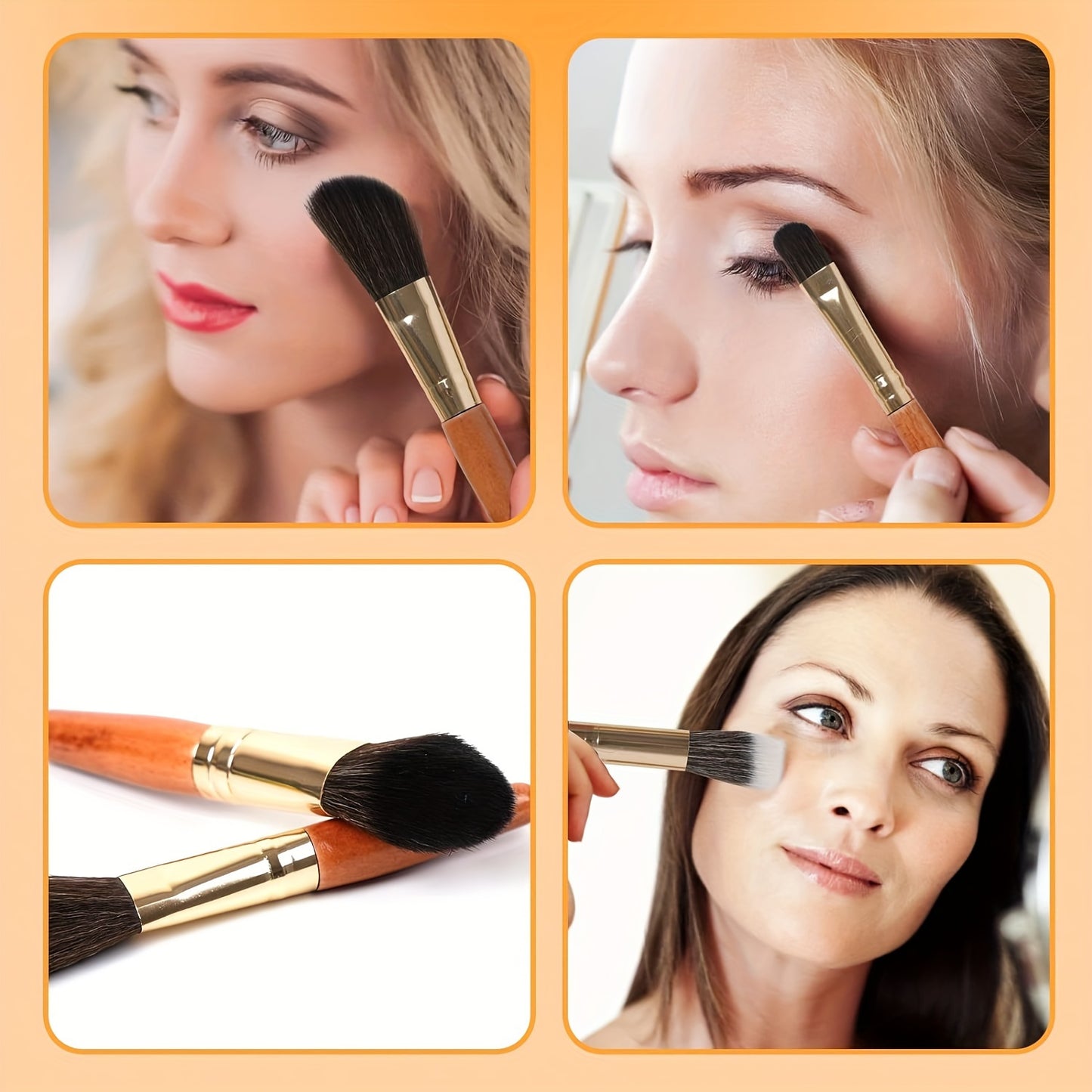 13pcs Luxurious Makeup Brush Set - Soft