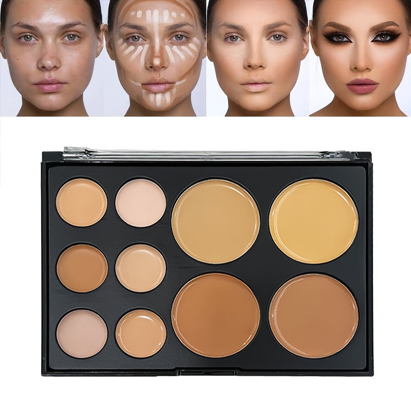 10-Color Cream Concealer Palette