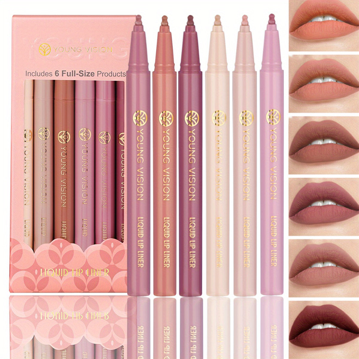 Liquid Lipstick & Lipliner Set