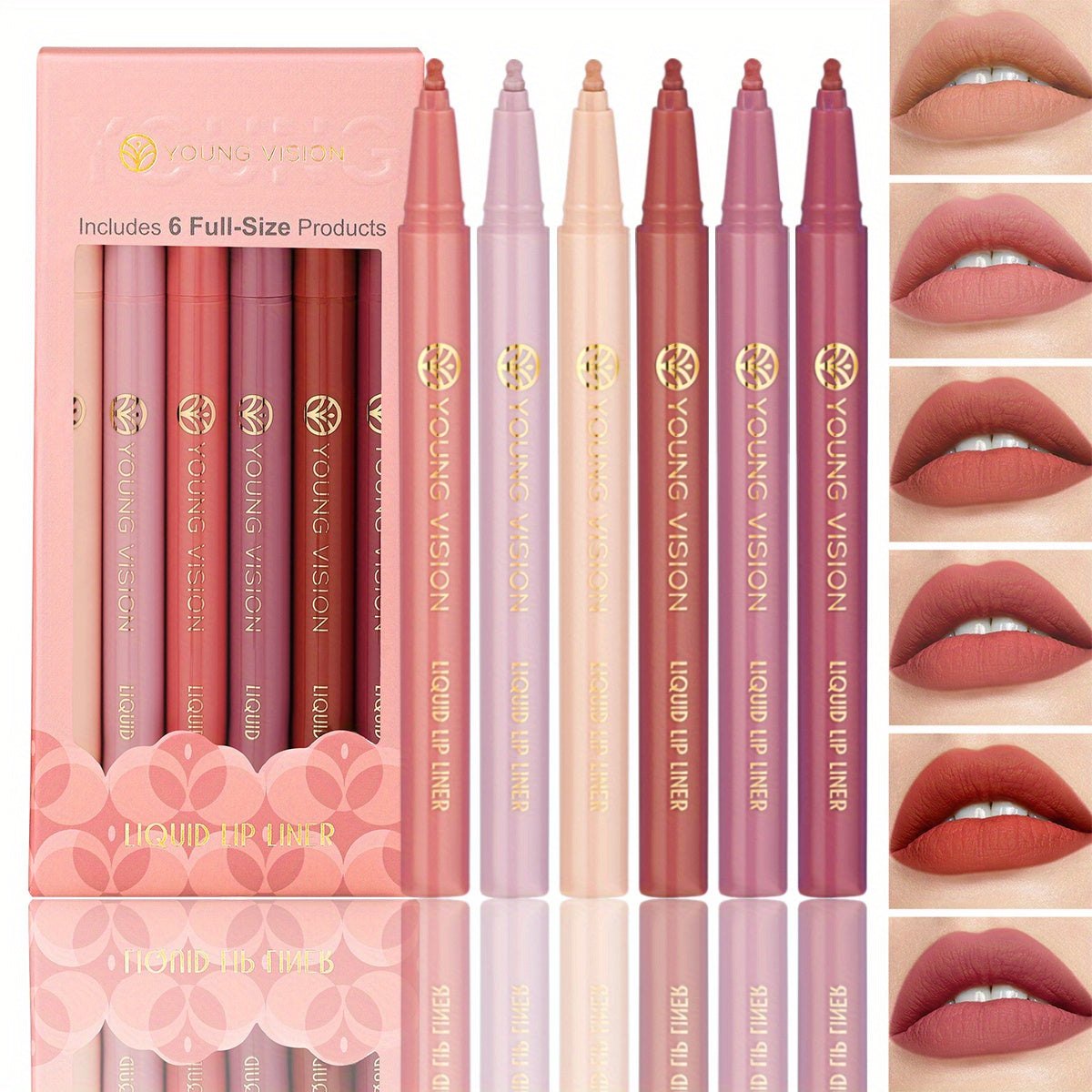 Liquid Lipstick & Lipliner Set