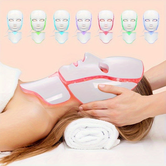 LED Beauty Instrument Face Mask, Facial Skin Care Tool For Home Beauty Salon Use, Holiday Gift