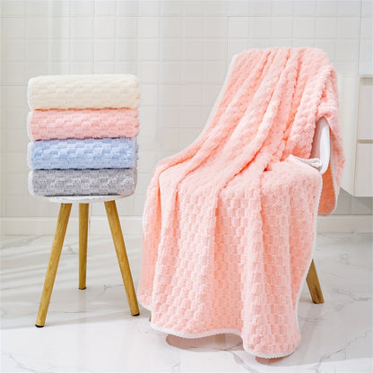 Waffle Woven Bath Towel