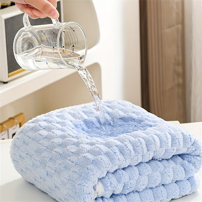 Waffle Woven Bath Towel