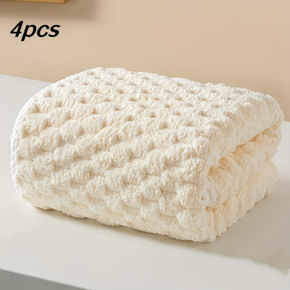 Waffle Woven Bath Towel