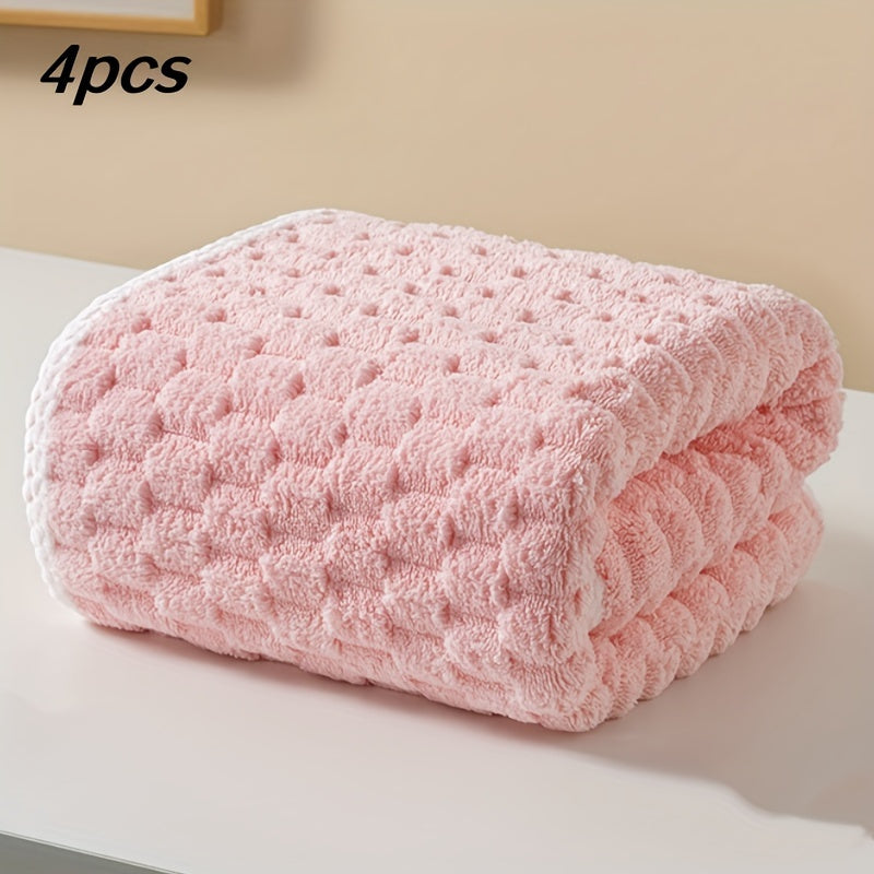 Waffle Woven Bath Towel