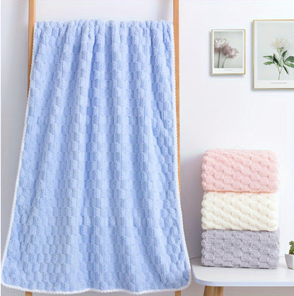 Waffle Woven Bath Towel