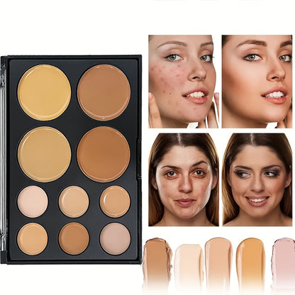 10-Color Cream Concealer Palette