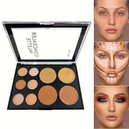 10-Color Cream Concealer Palette