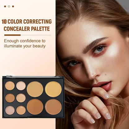 10-Color Cream Concealer Palette