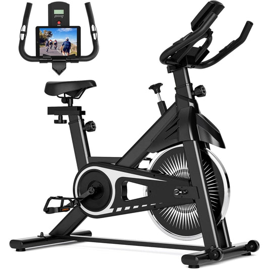 Exercise Bikes, Exercise Bike Indoor Cycling Bike for Home Cardio Gym Workouts Stationary Bikes for Home with 245 lbs Weight Capacity