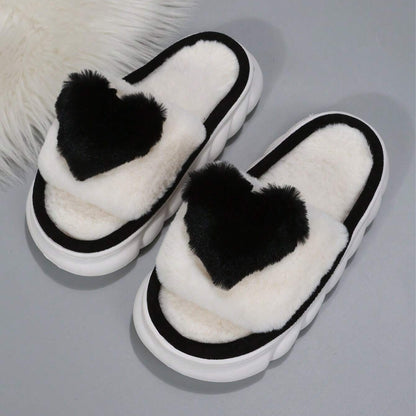 Women's Heart Slippers