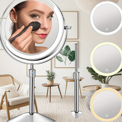 Makeup Mirror With Lights And Magnification