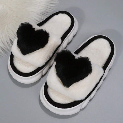 Women's Slippers Heart Shaped Slippers Women's Home Slippers