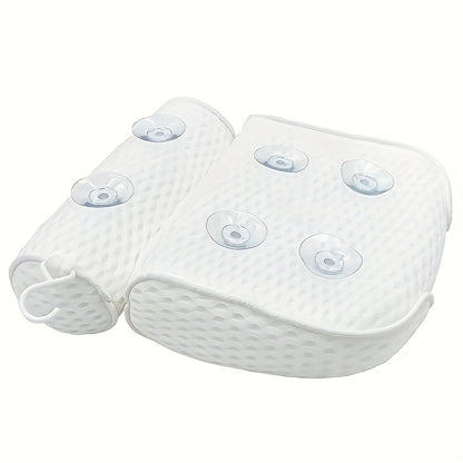 Luxurious Spa Bath Pillow with Anti-Slip Suction Cups