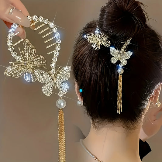 Elegant Butterfly Hair Clip