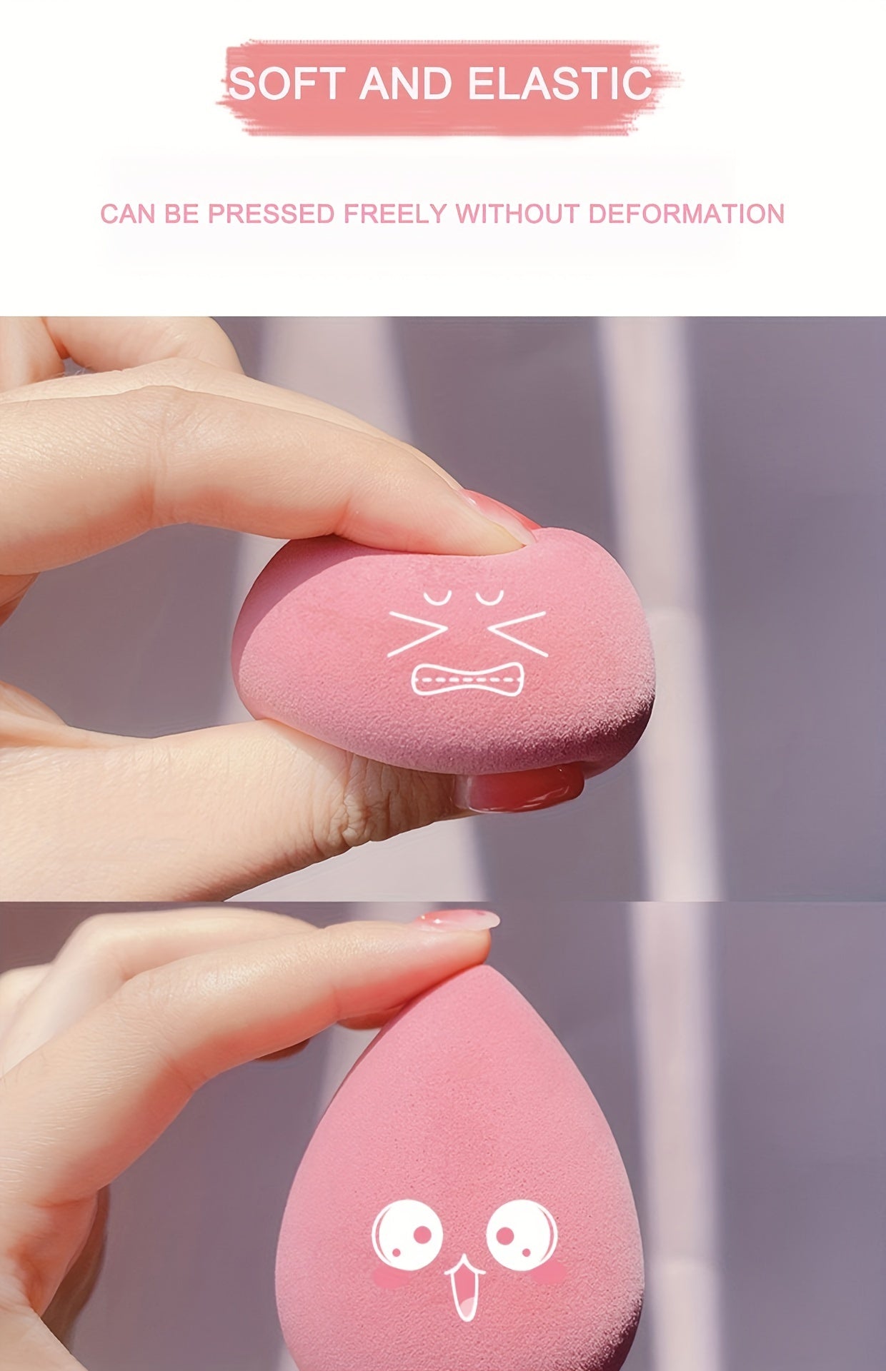 Premium Makeup Sponge And Puff Set