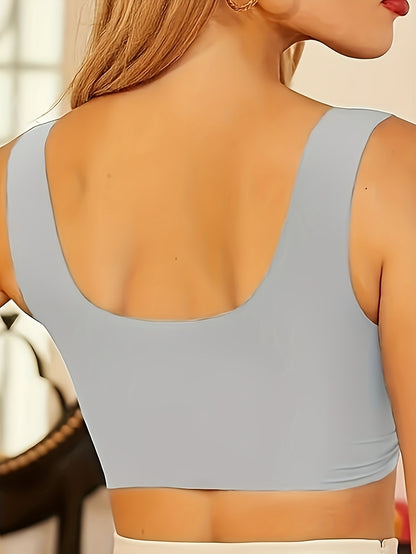 Women's V-Neck High Support Sports Bra