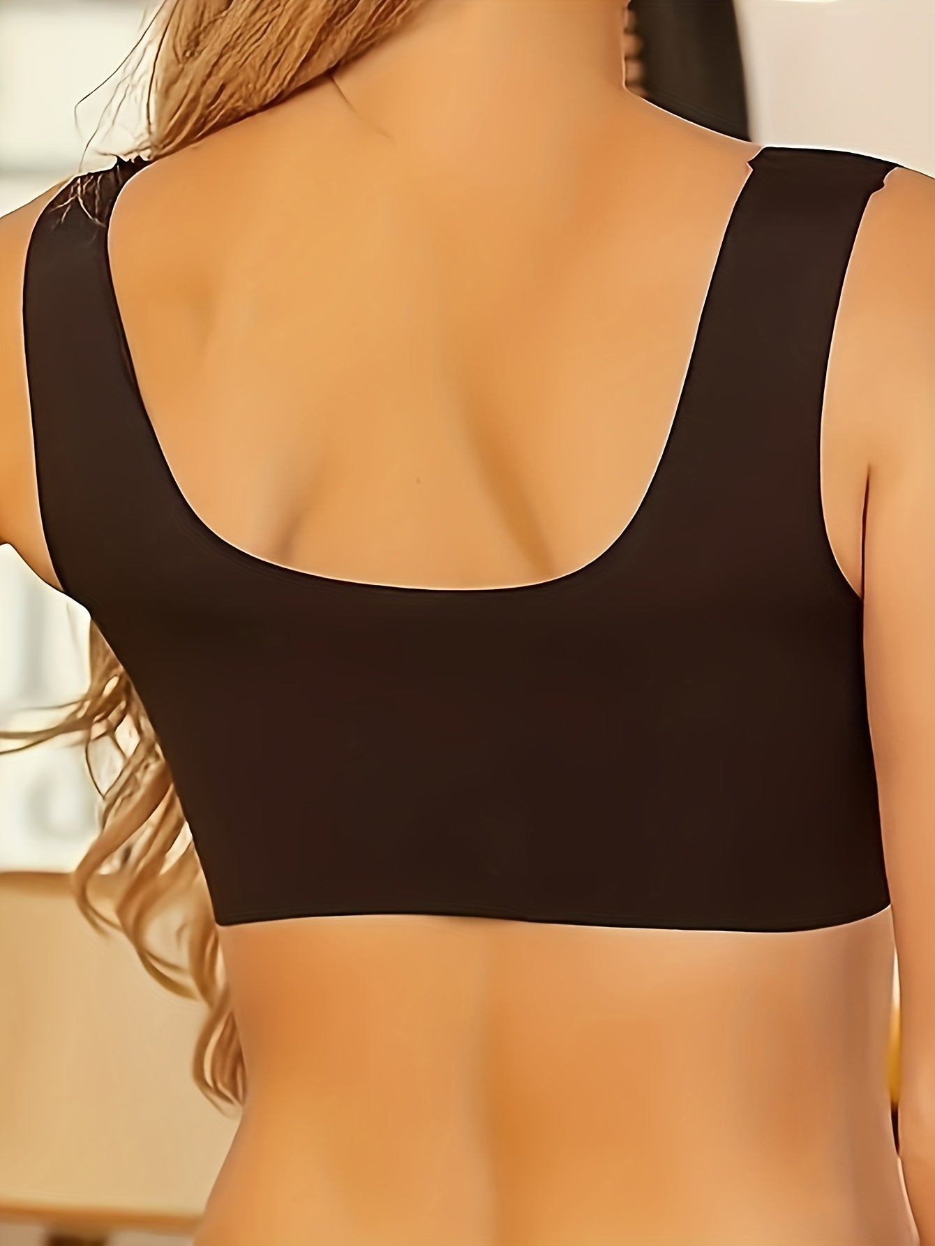 Women's V-Neck High Support Sports Bra