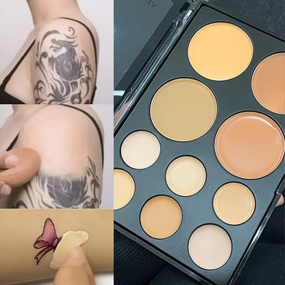 10-Color Cream Concealer Palette