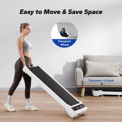 MERACH Walking Pad Quiet Under Desk Treadmill for Home&Office 2in1 Quiet Portable Treadmill with Remote Control APP Hot selling