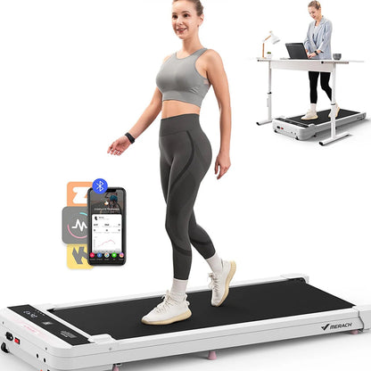 MERACH Walking Pad Quiet Under Desk Treadmill for Home&Office 2in1 Quiet Portable Treadmill with Remote Control APP Hot selling