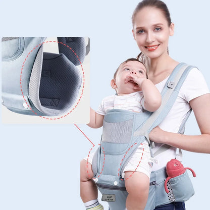 Ergonomic Baby Carrier and Baby Hipseat Carrier