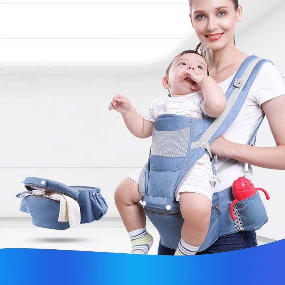 Ergonomic Baby Carrier and Baby Hipseat Carrier