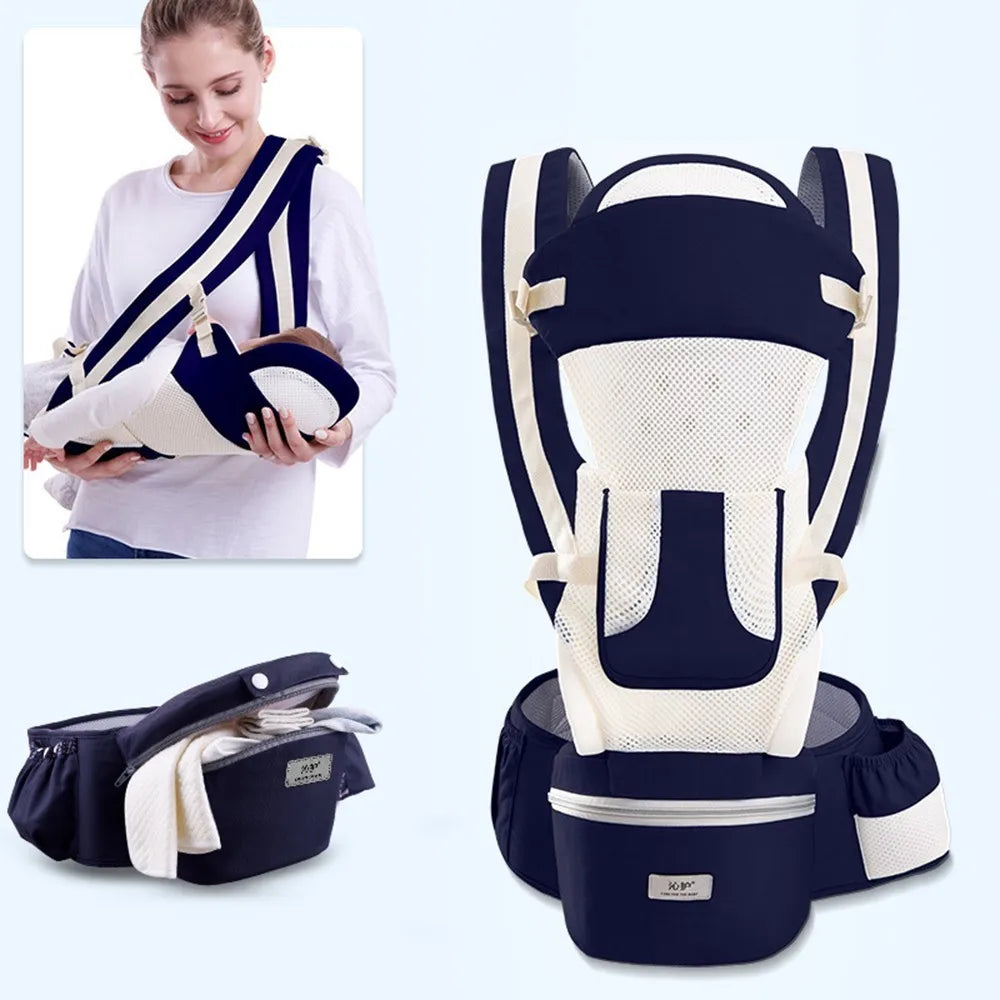 Ergonomic Baby Carrier and Baby Hipseat Carrier