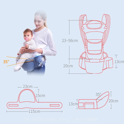 Ergonomic Baby Carrier and Baby Hipseat Carrier