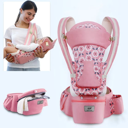 Ergonomic Baby Carrier and Baby Hipseat Carrier