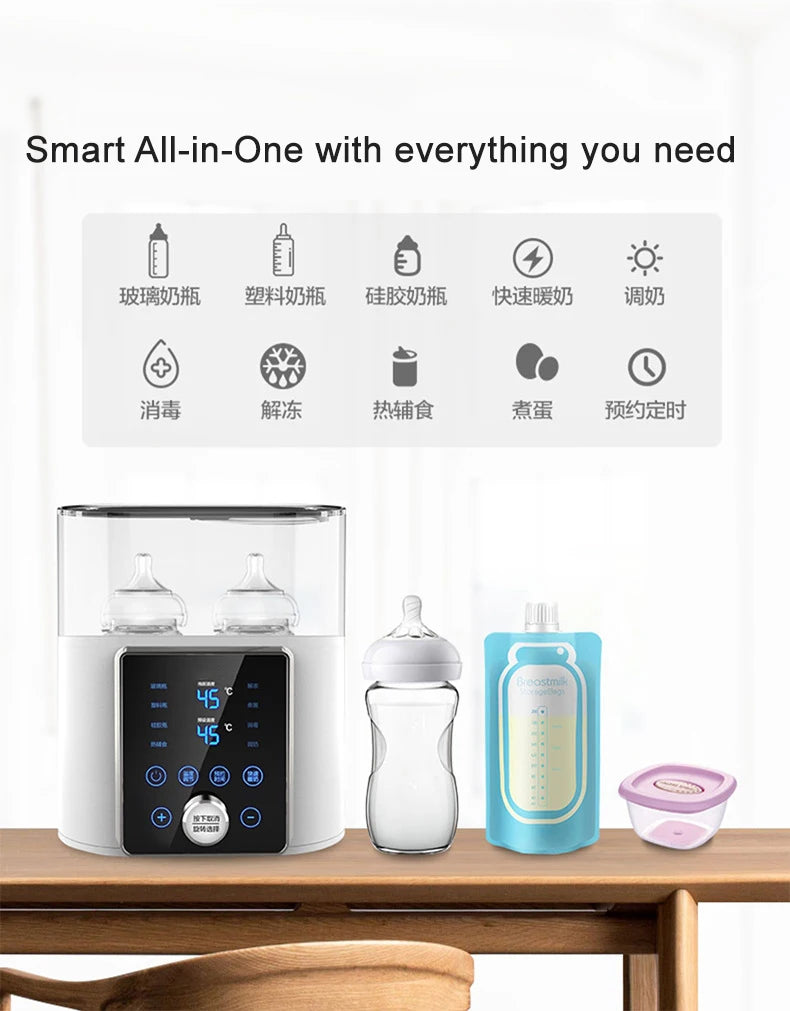 Multi-function Baby Bottle Warmer, Heater and Sterilizer