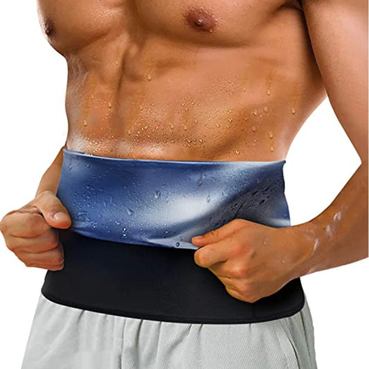 Sauna Waist Trimmer Belly Wrap Workout Sport Sweat Band Abdominal Trainer Weight Loss Body Shaper Tummy Control Slimming Belt