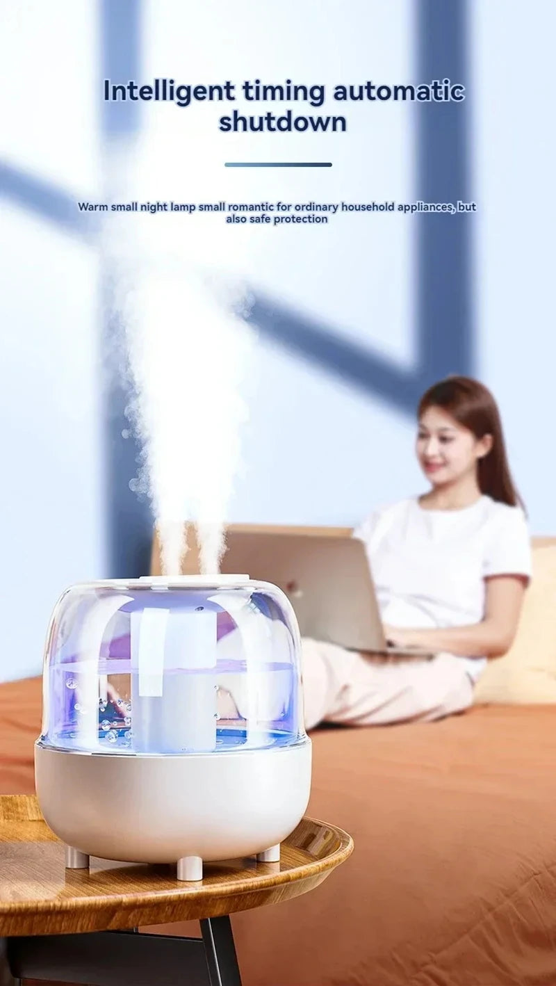 Xiaomi Desktop Humidifier 5L Large Capacity Intelligence Timing Dual Spray Night Light Humidifiers House Office Air Purification