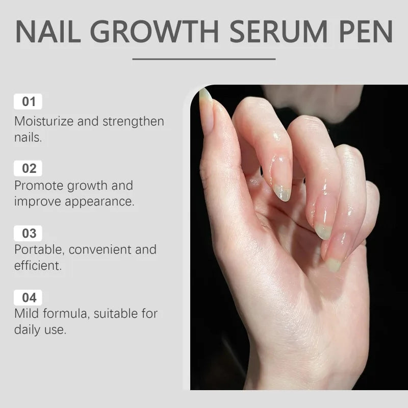 Nail Growth Serum Pen Hand and Foot Edge Soft Nail Surface Moisturizing Care Tools