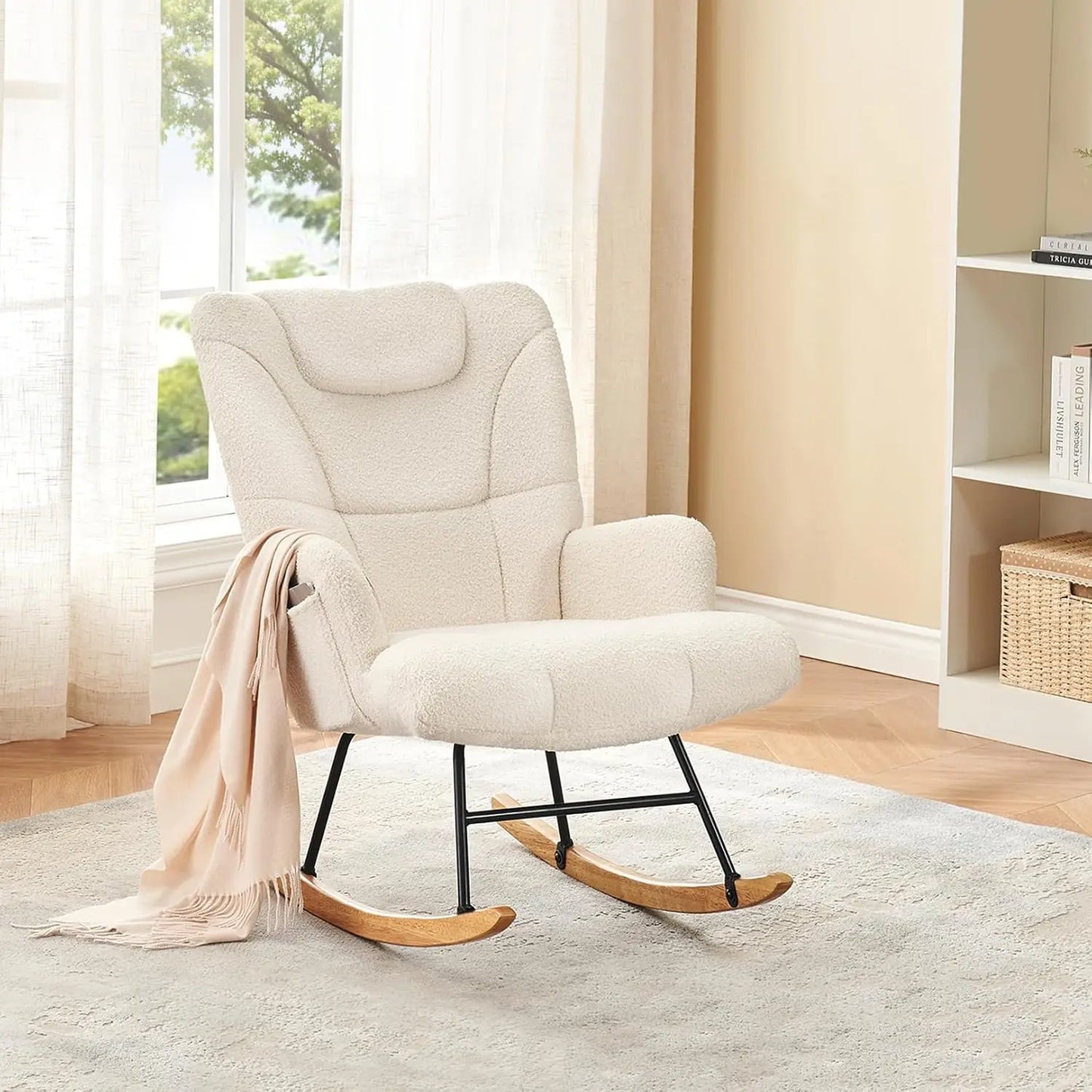 rocker ,easy chair ,arm chair ,cradle.