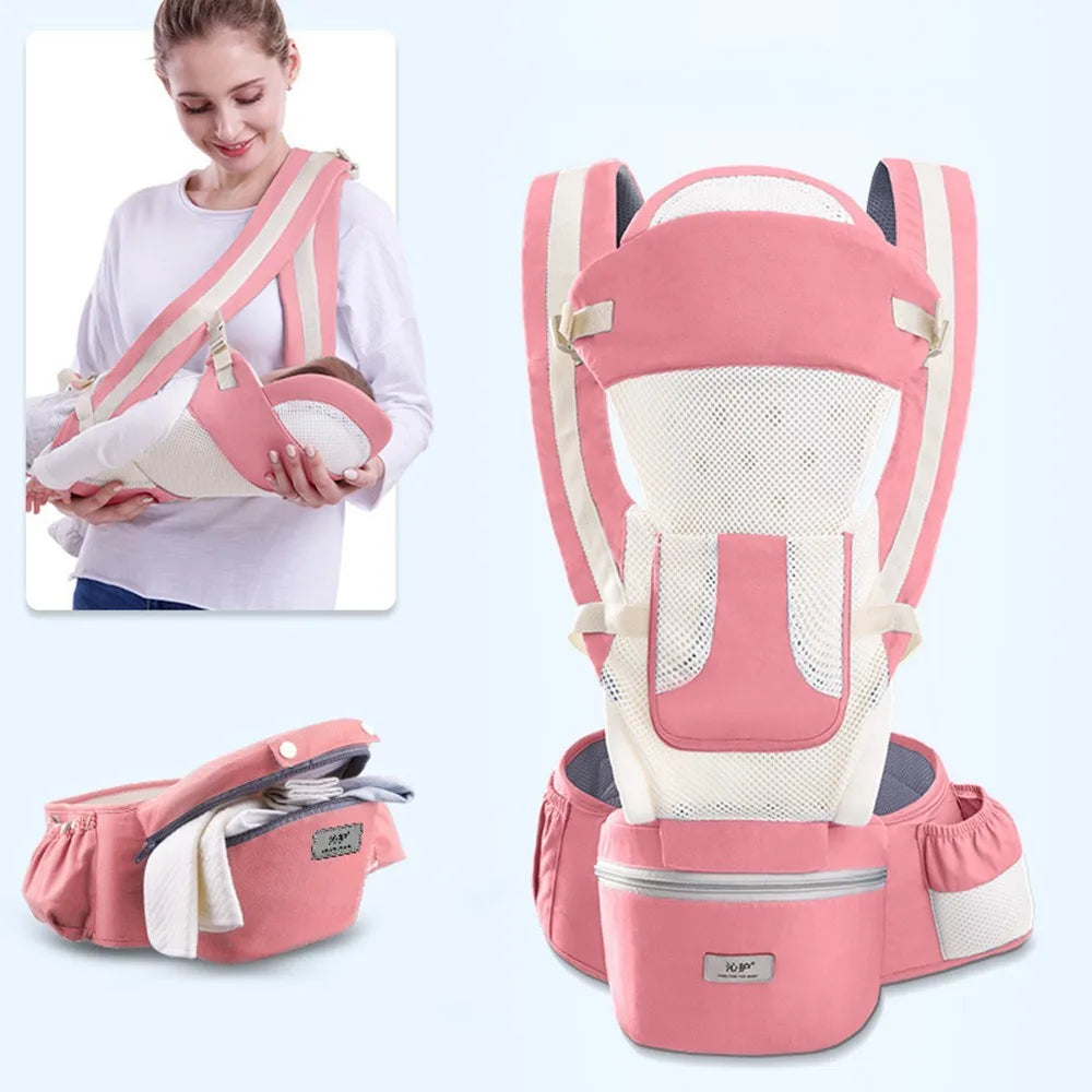 Ergonomic Baby Carrier and Baby Hipseat Carrier