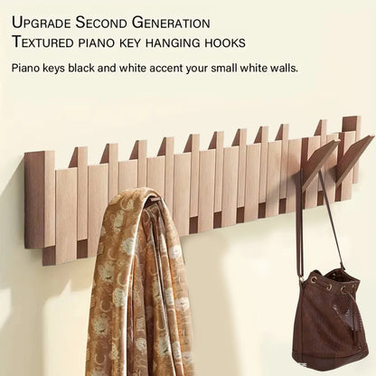 Walnut Coat Racks Wall Hanging Wall Entry Door Porch Hanging Coat Rack