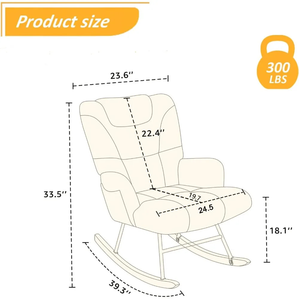 rocker ,easy chair ,arm chair ,cradle.