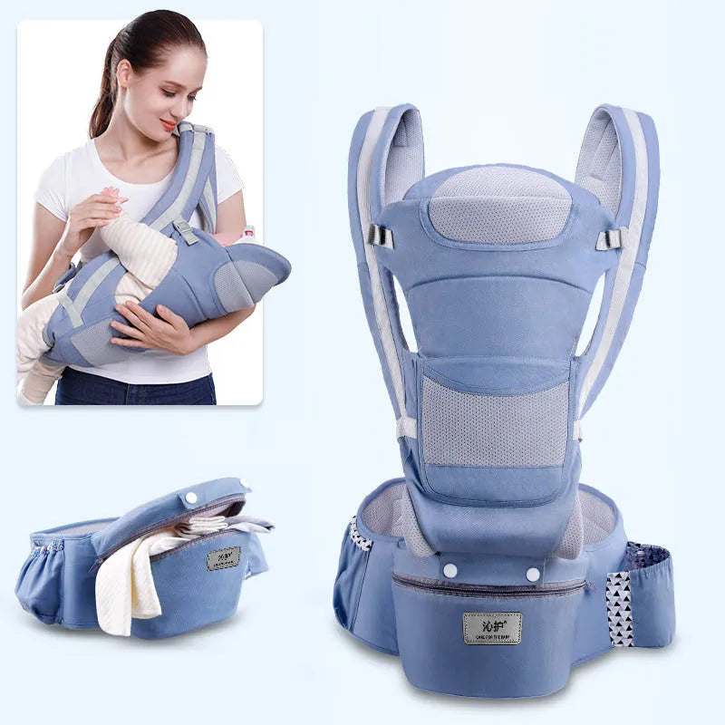 Ergonomic Baby Carrier and Baby Hipseat Carrier