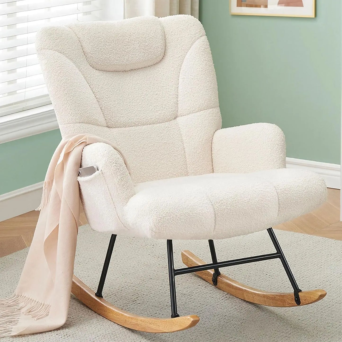 rocker ,easy chair ,arm chair ,cradle.