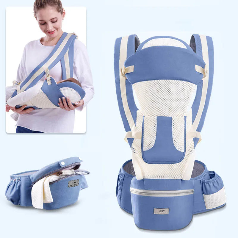 Ergonomic Baby Carrier and Baby Hipseat Carrier