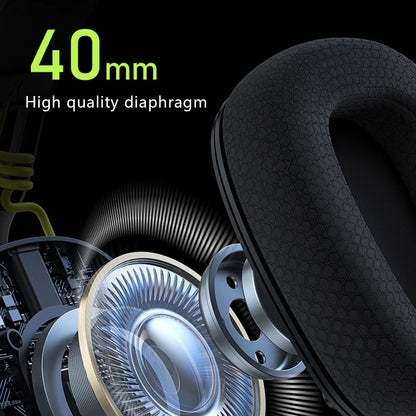 Wireless Gaming Headset 2.4GHz/BT 5.3/Wired Over Ear Headphones with Noise Canceling Microphone Gamer Headphones