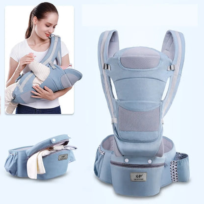 Ergonomic Baby Carrier and Baby Hipseat Carrier