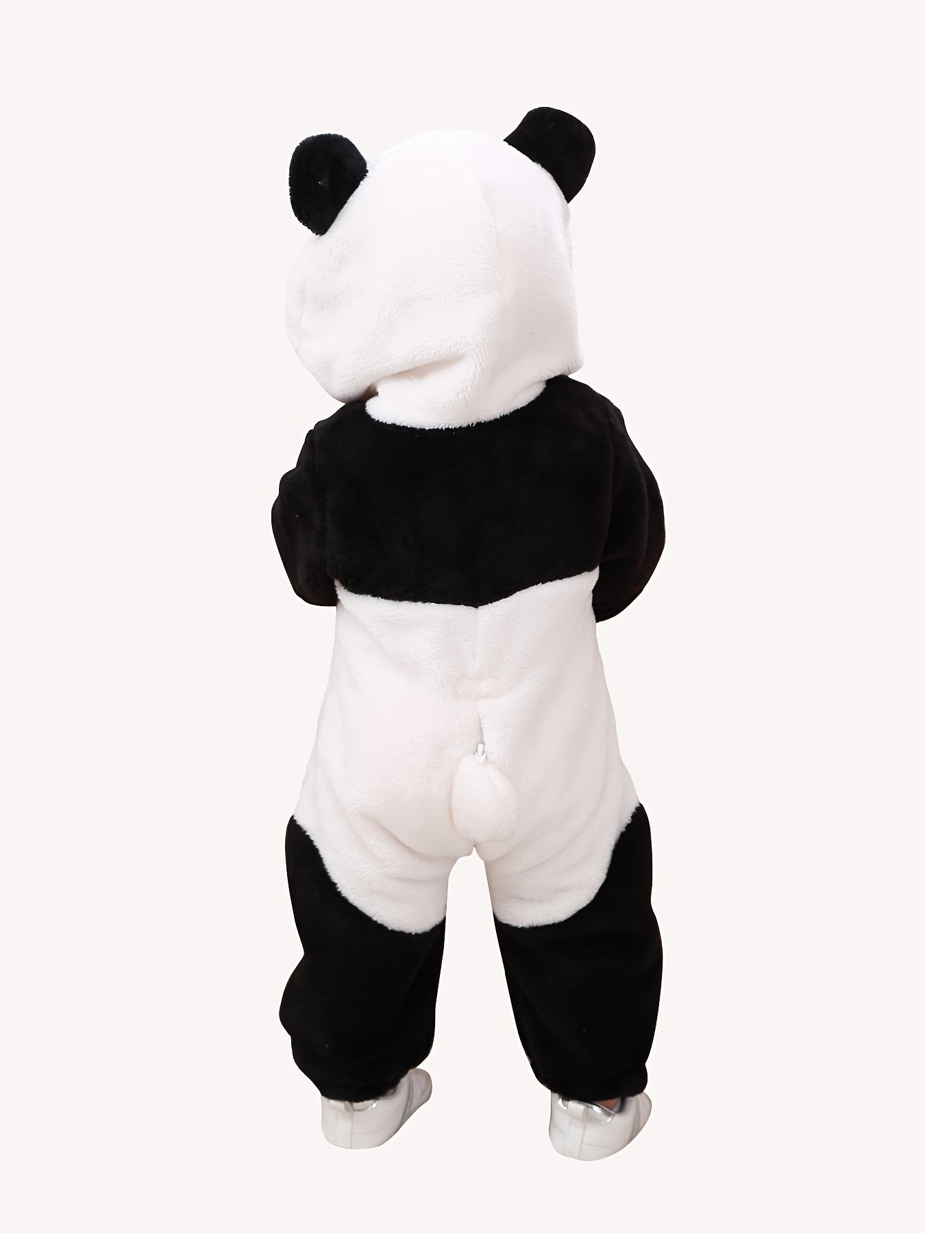 Super Cute Animal Style Bodysuit - Baby's Winter Autumn Warm Hooded Romper For Party Performance